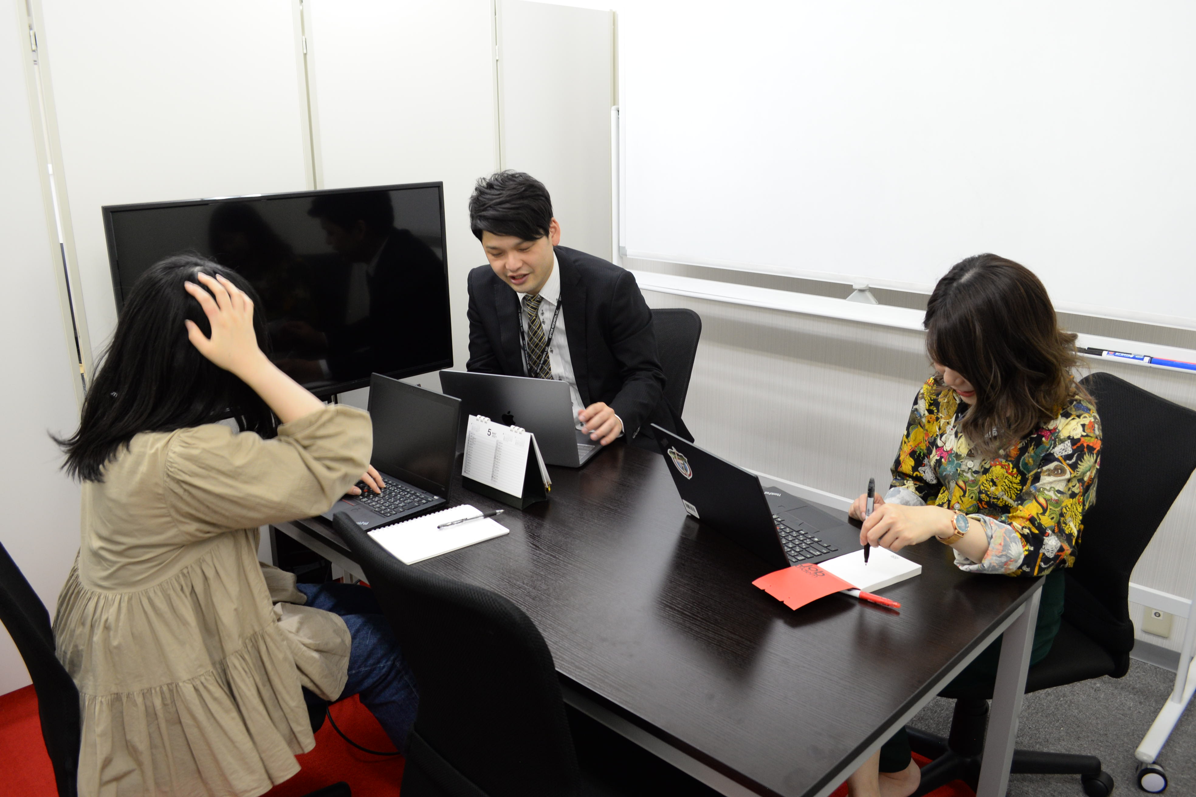 社員の写真